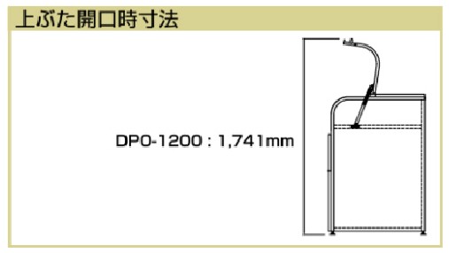 ヨド物置　ダストピットＯタイプ（DPO型）　DPO-1200